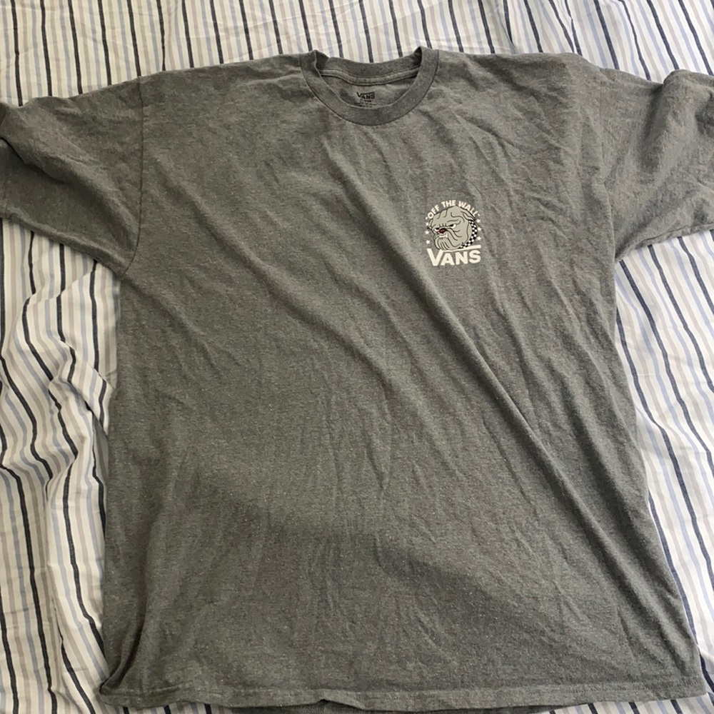 Vans Off The Wall Bulldogs T-shirt - Grey